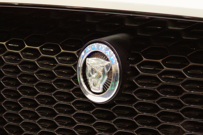 Logo całkowicie elektrycznego Jaguara I-pace